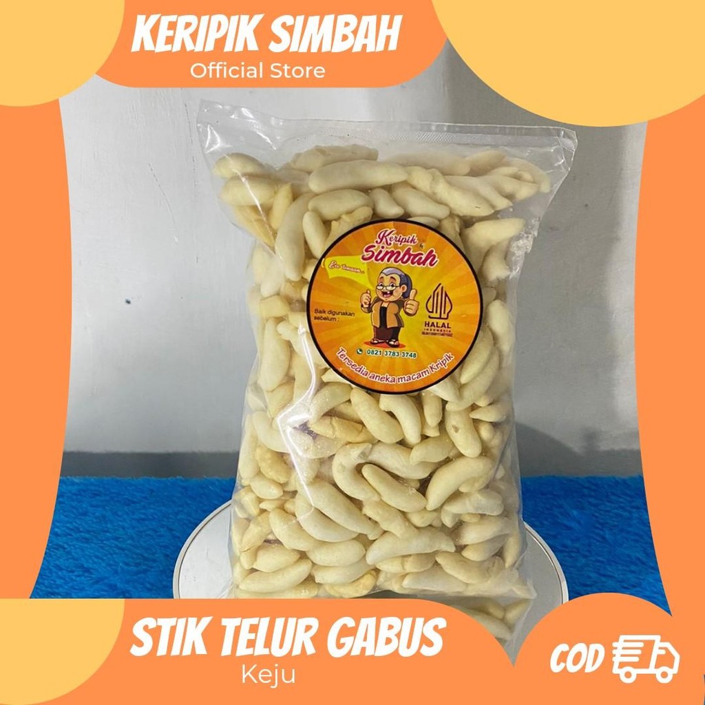 

Stik Telur Gabus Keju Termurah Enak dan Renyah Camilan