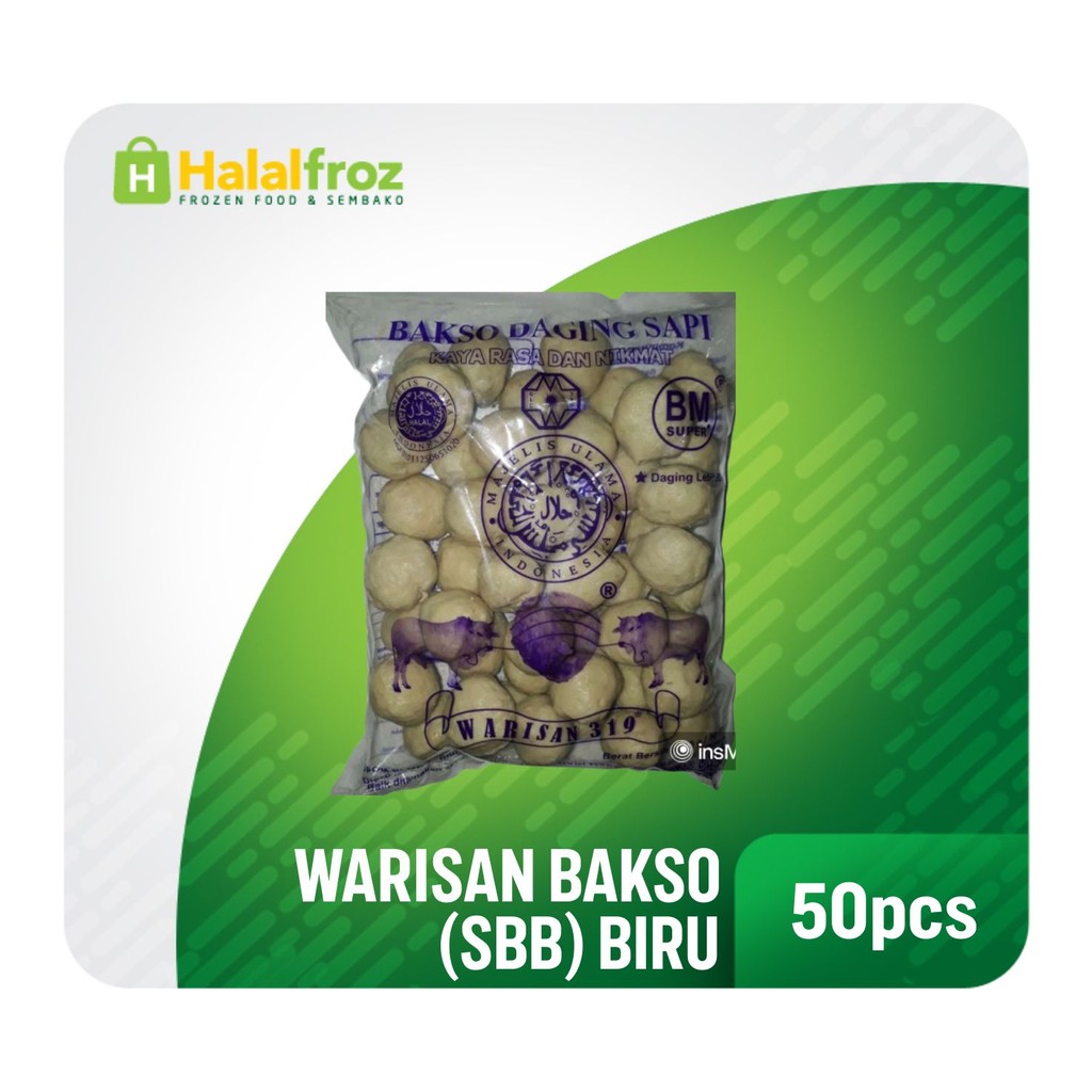 

Warisan Bakso (SBB) Biru 50pcs (10s)