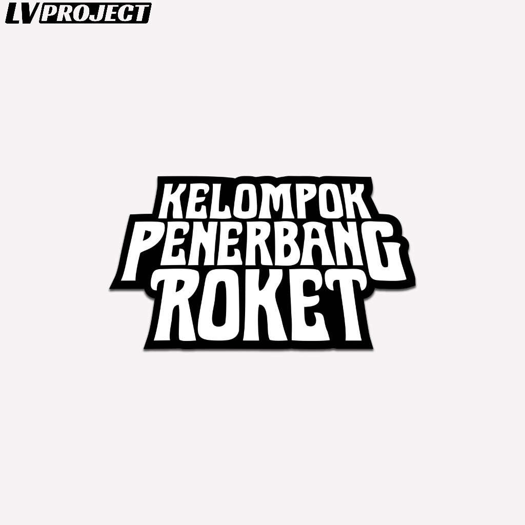 

Stiker Band Indie Kelompok Penerbang Roket Sticker Music Vinyl Glossy