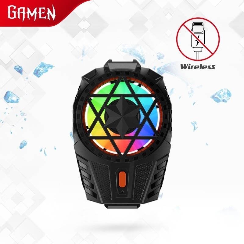 JA NEW GMR02S COOLER HP GAMEN WITH BATTERY 100% ORIGINAL GMR-02 S WIRELESS FAN COOLER KIPAS HP GAMIN