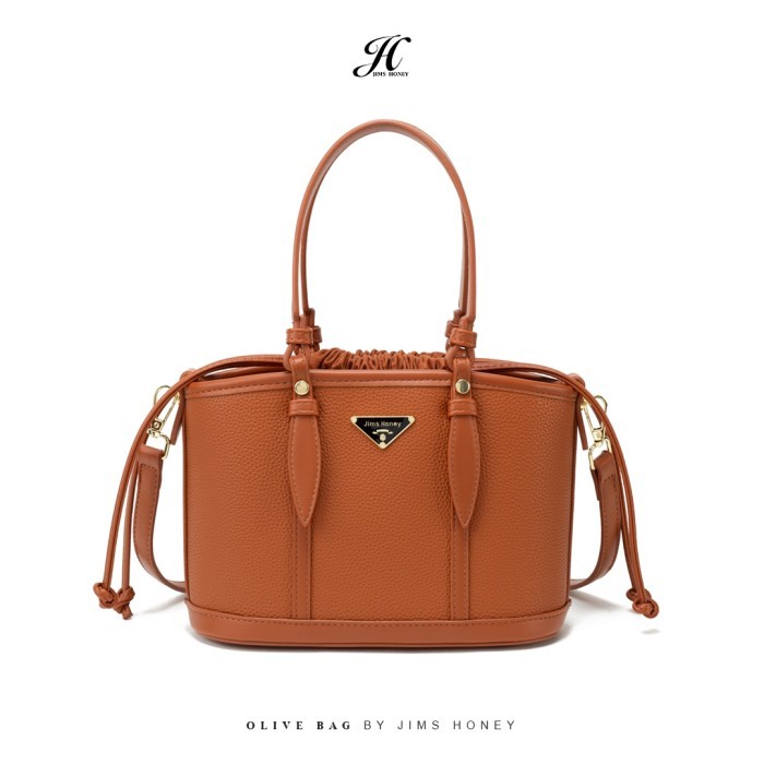 ✨HST.H✨ - PROMO Jims Honey - Olive Bag - Tas Selempang Wanita - Caramel