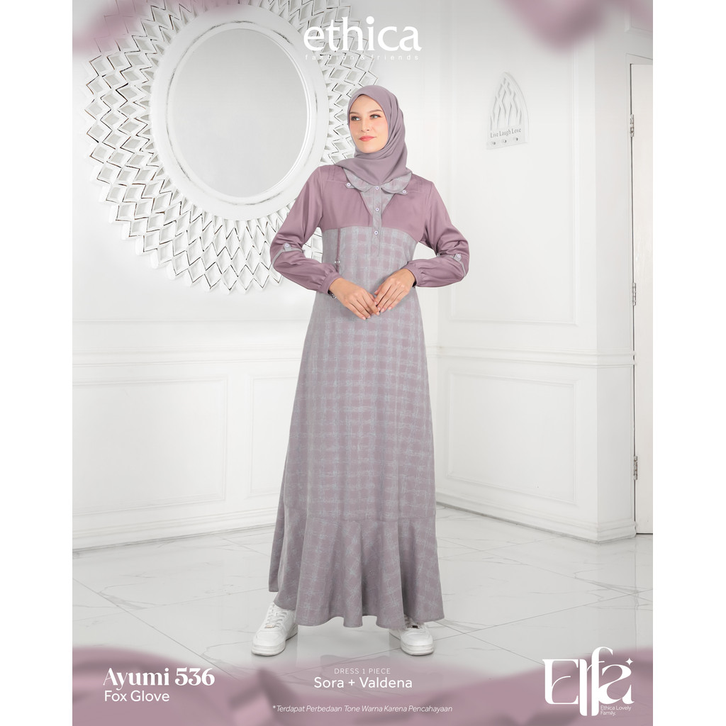 Ethica Sarimbit Royal Gamis Dewasa Ayumi 536