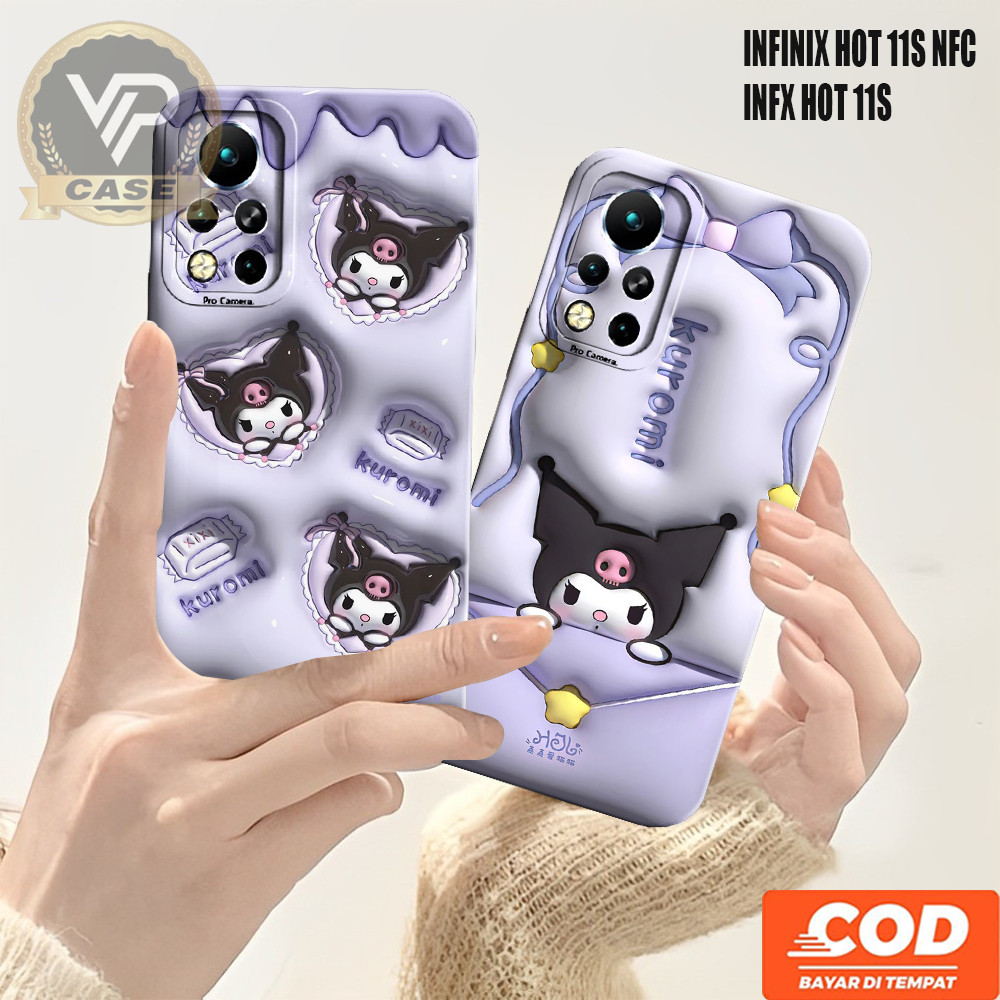 Case Infinix Hot 11s Hot 11s NFC Terbaru (BK85) - Casing Tebal Infinix Hot 11s NFC - Silicone Lentur