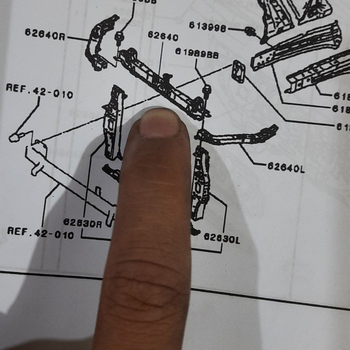 bullhead atas mitsubishi xpander asli original
