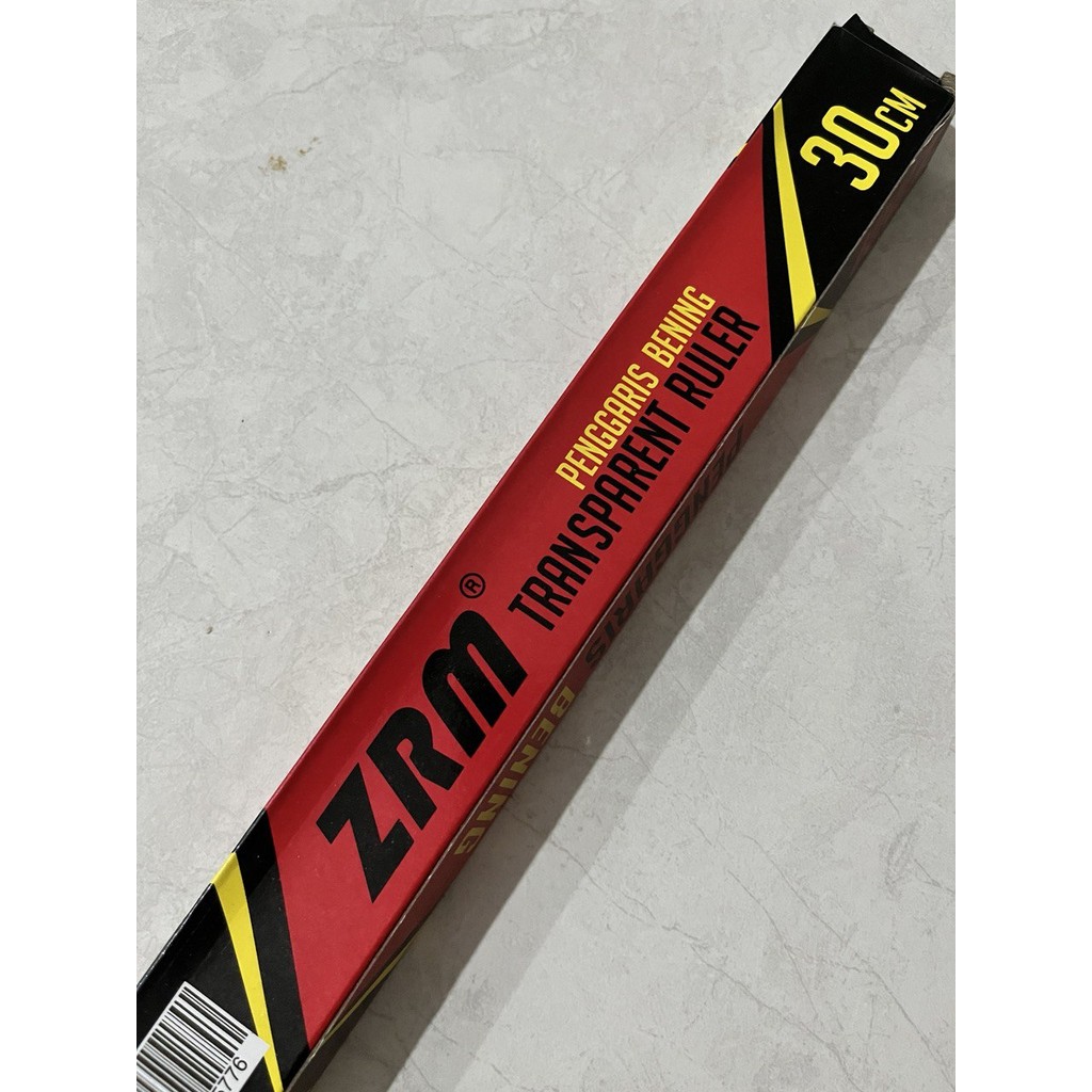 

Penggaris Mika / Plastik Bening Transparan ZRM (1 pcs)