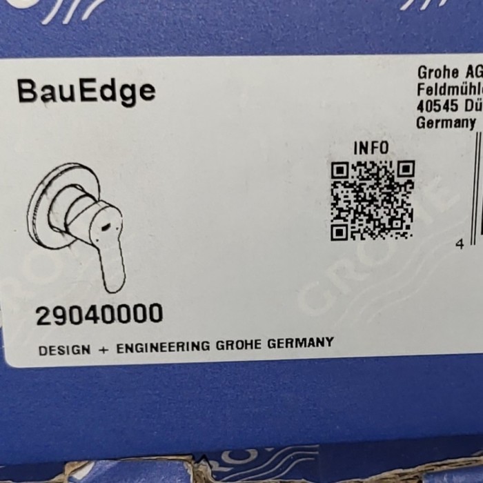 GROHE BAUEDGE 29040000 KRAN SHOWER PANAS DAN DINGIN