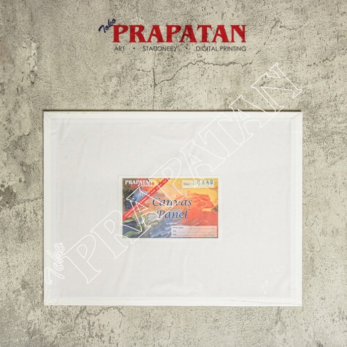 

Canvas Panel Prapatan 40x50cm / Kanvas Lukis Panel
