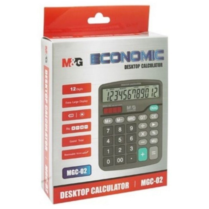 

Kalkulator M&G MGC-02 12 Digit Calculator Desktop ADG98766 Kalkulator - MGC-02