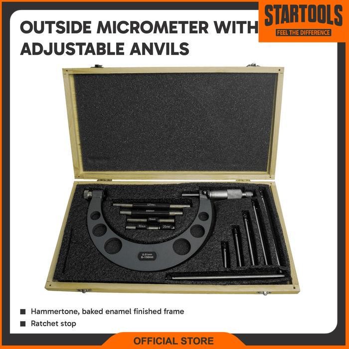 Startools Outside Micrometer 0-150mm / OD Micrometer 0-150mm Set