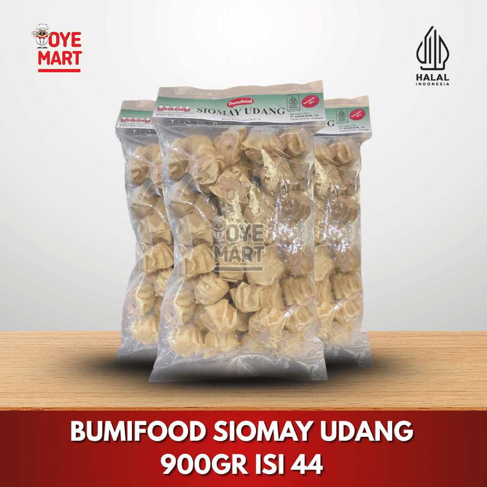 

BUMIFOOD SIOMAY UDANG 900GR ISI 44 DIMSUM