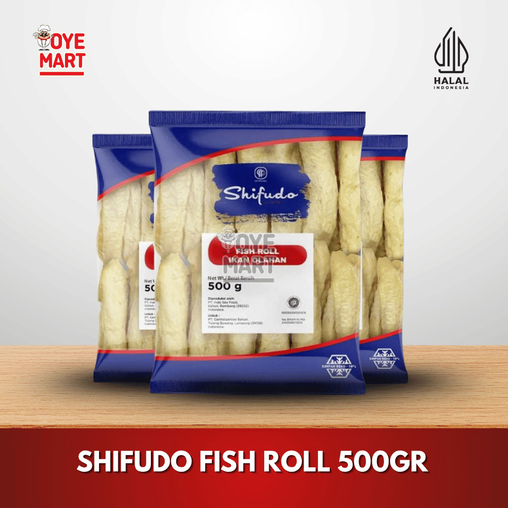 

SHIFUDO FISH ROLL 500GR SEAFOOD