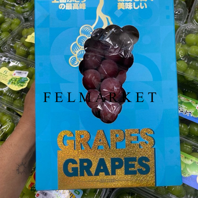 

Buah Anggur Queen Nina Manis & Wangi / Buah Anggur Queen Nina / Box