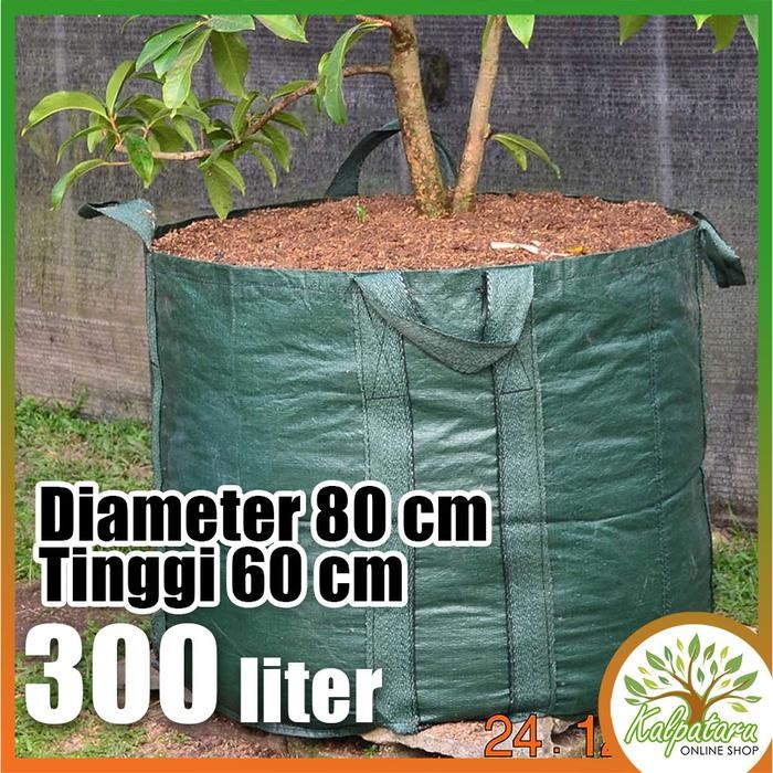 Pot Kantong Tanaman 300 Liter/Kantung Planter Bag- Hobi Tanaman