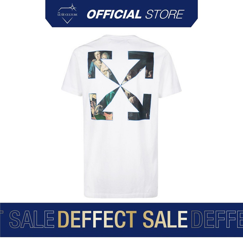 (DEFFECT) Off White Caravaggio Spray Painting Pink White