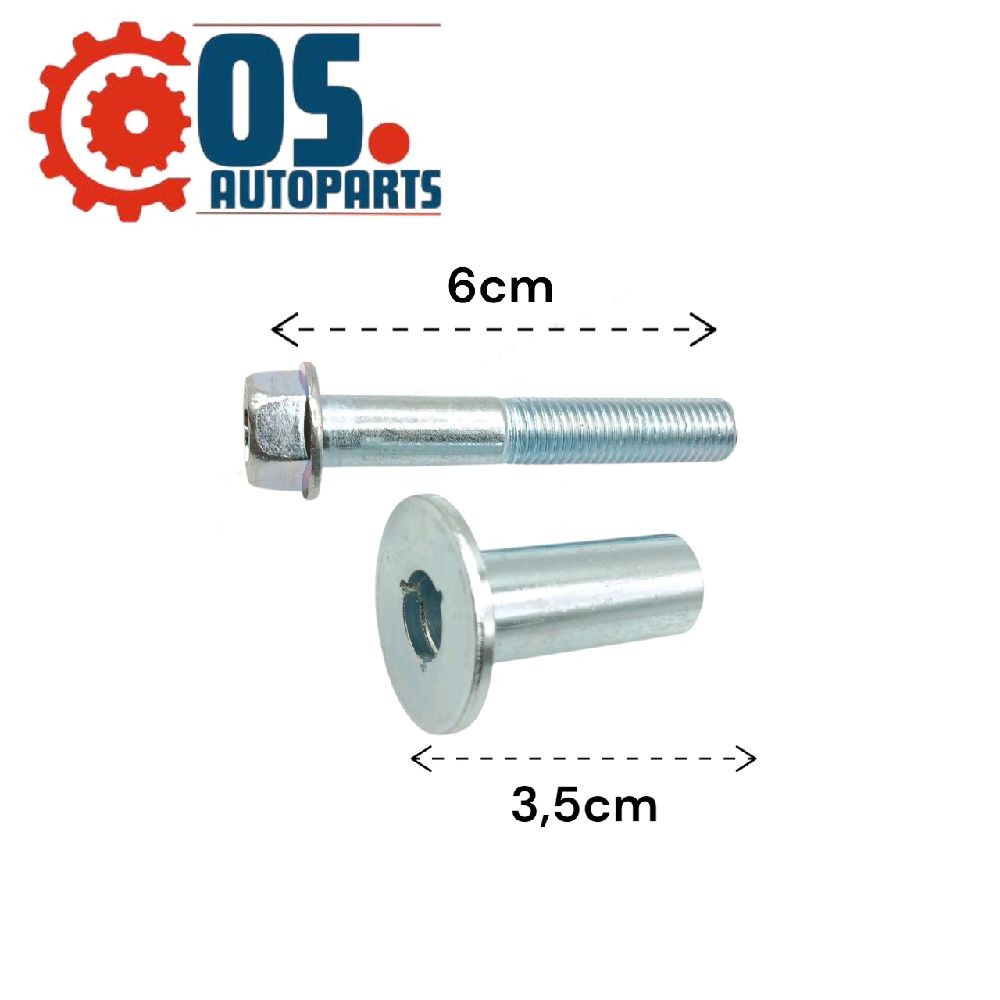 Baut 14 Panjang 6cm Baut Dudukan Knalpot Baut M10x60mm Boshing Topi Baut 14 Panjanng 3,5cm Original