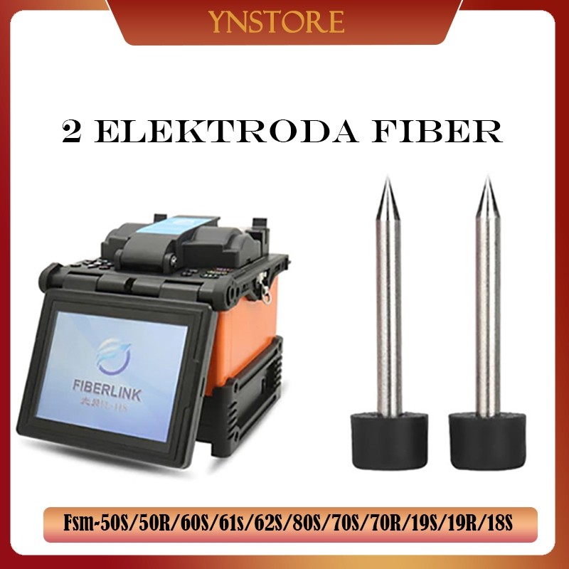 2pcs Elektroda Fiber Optik Untuk Fujikura FSM 50S 60S 70S 80S 62S Fusion Splicer