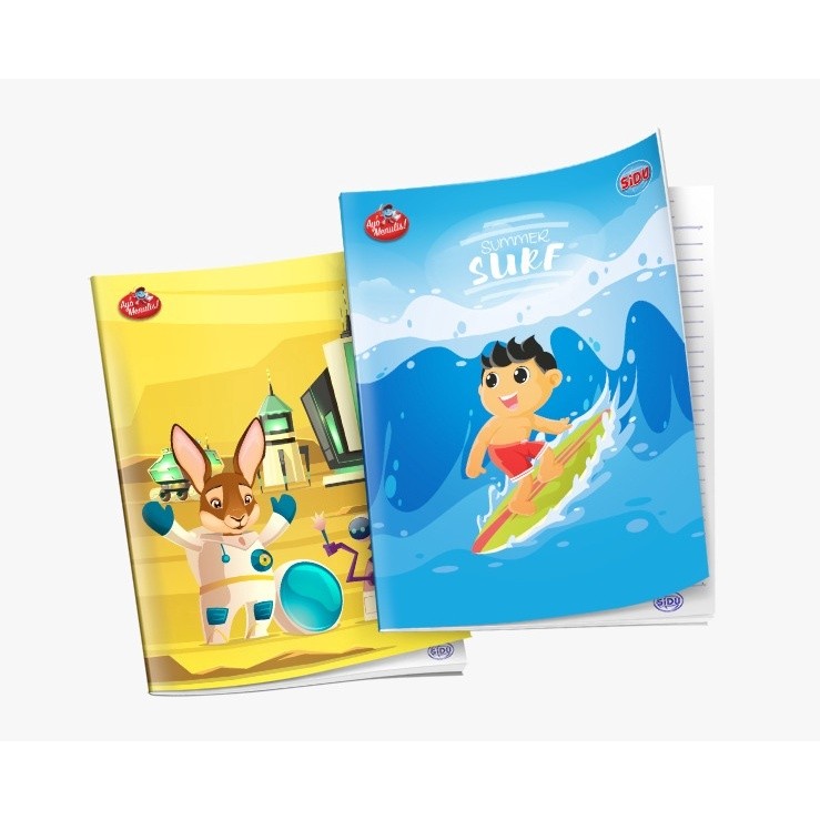 

(1 Buku) Buku Tulis Sidu 100 Lembar