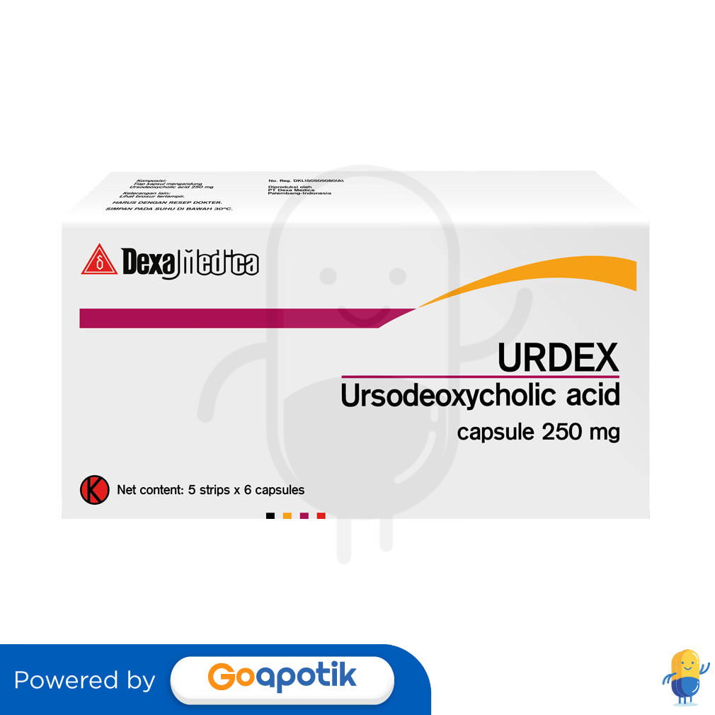 Urdex 250 Mg Box 30 Kapsul