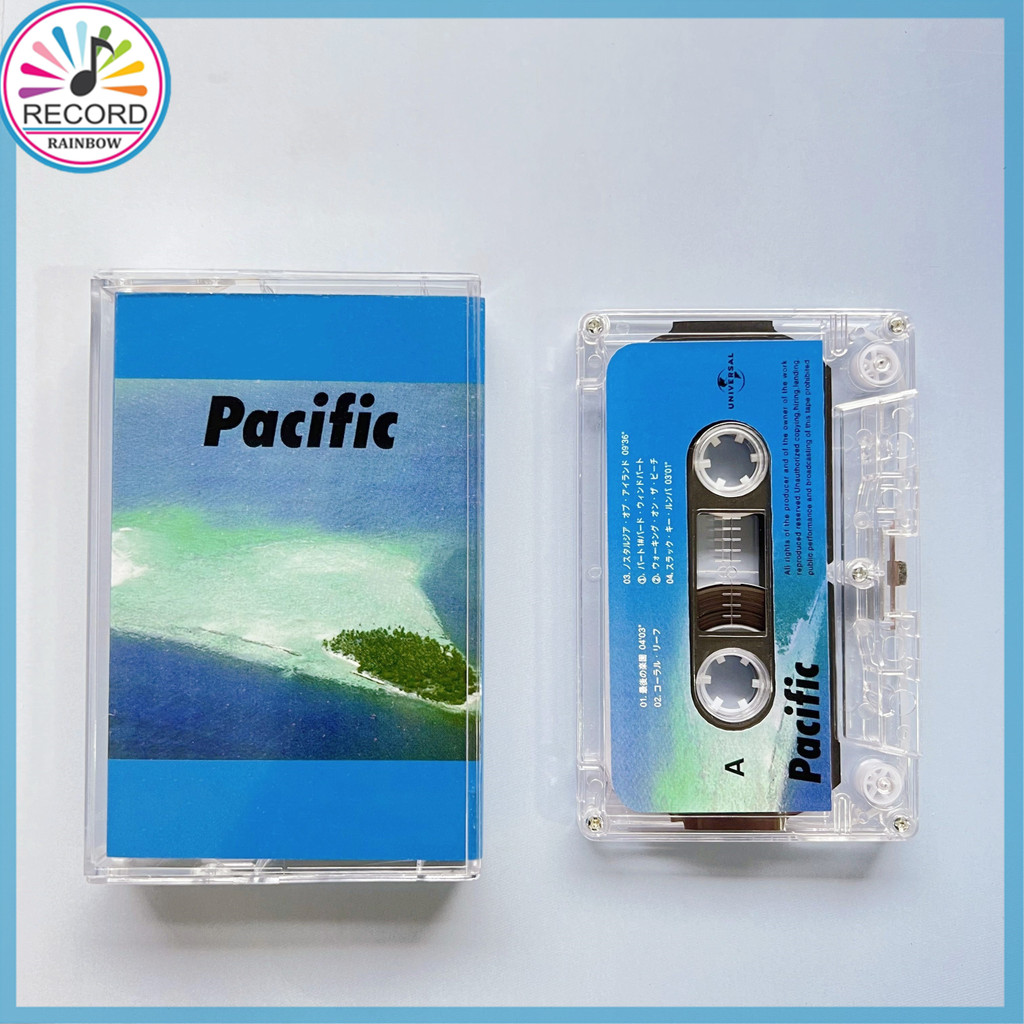 Kaset Pita Tatsuro Yamashita Pacific Haruomi Hosono Shigeru Suzuk Ryuichi Sakamoto Cassette Tape [Te