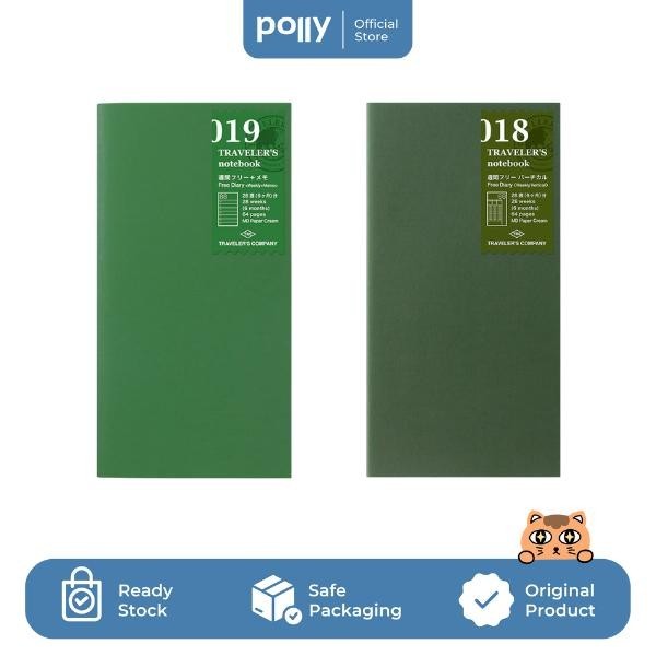 

TRAVELER'S Notebook Free Diary Regular Size