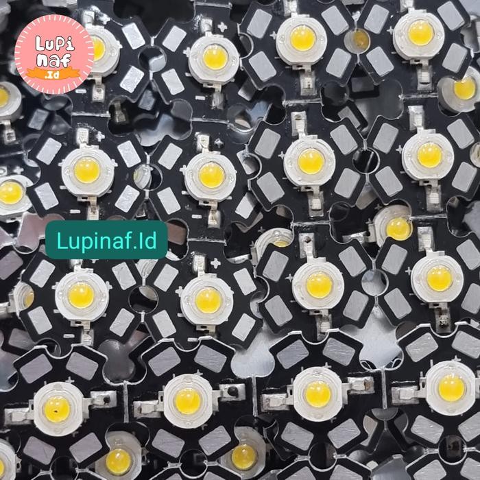 Promo LED HPL 1 3 5 WATT PLUS PCB 1W 3W 5W PLUS PCB SEMUA WARNA - Warm White, HPL 5W terlaris