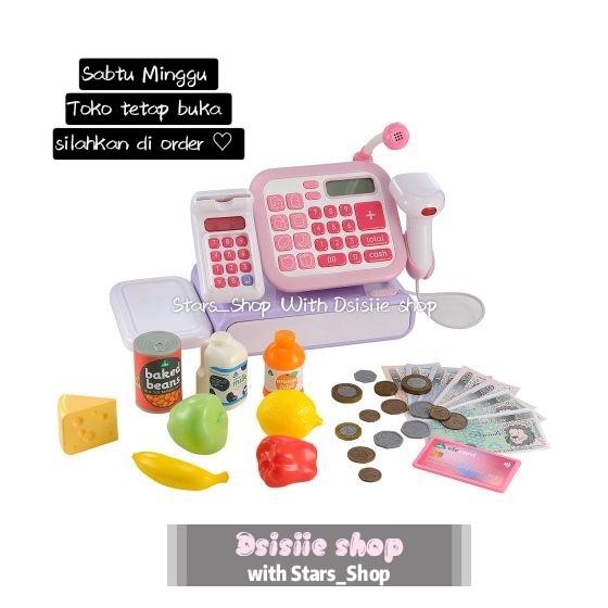 ELC Cash Register Original / Mainan Kasir Kasiran Anak Branded Toys - Merah Muda