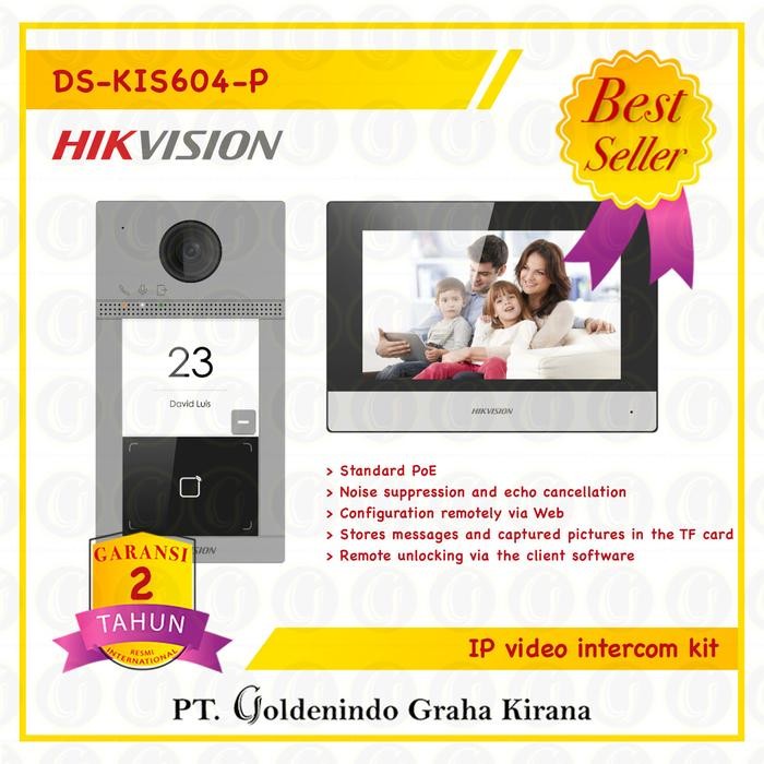 

ACCESS CONTROL HIKVISION KIT DS-KIS604-P