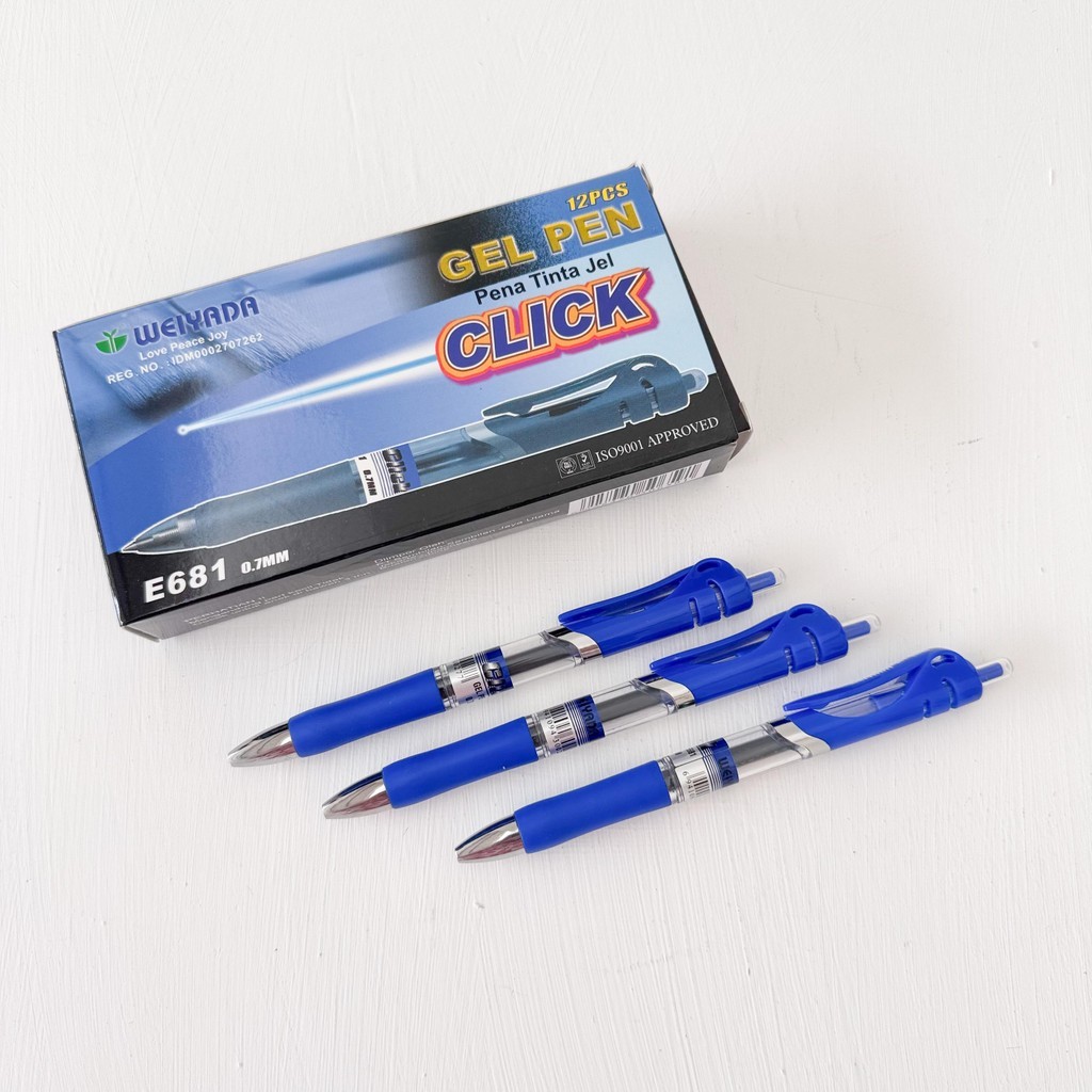 

BOLPEN BIRU CETETKAN / PULPEN GEL BIRU / BOLPOIN GEL BIRU