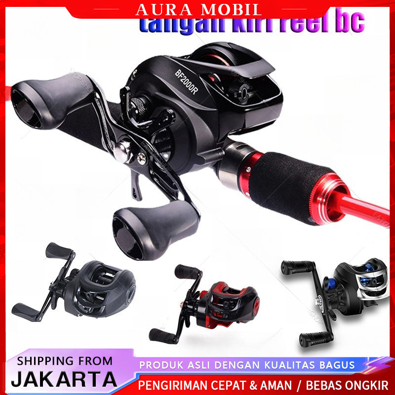 (COD)reel bc murah berkualitas / reel bc / pancing 1 set lengkap kuat / reel casting / bc casting / 