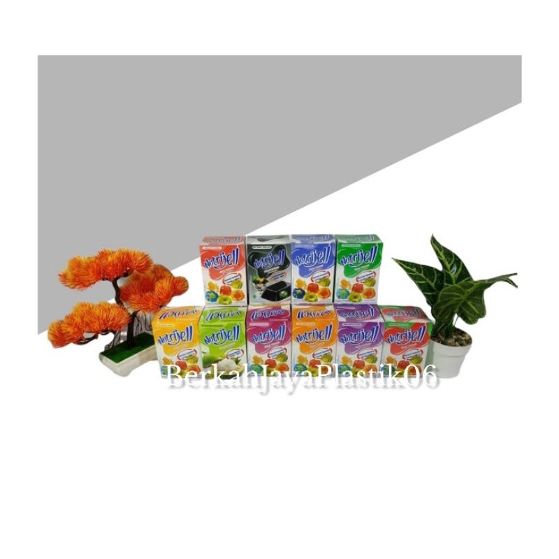 

Nutrijell Agar 1 Box Agar-agar Varian Buah 10gram/ Nutrijel Rasa Buah Jelly Powder Ekonomis