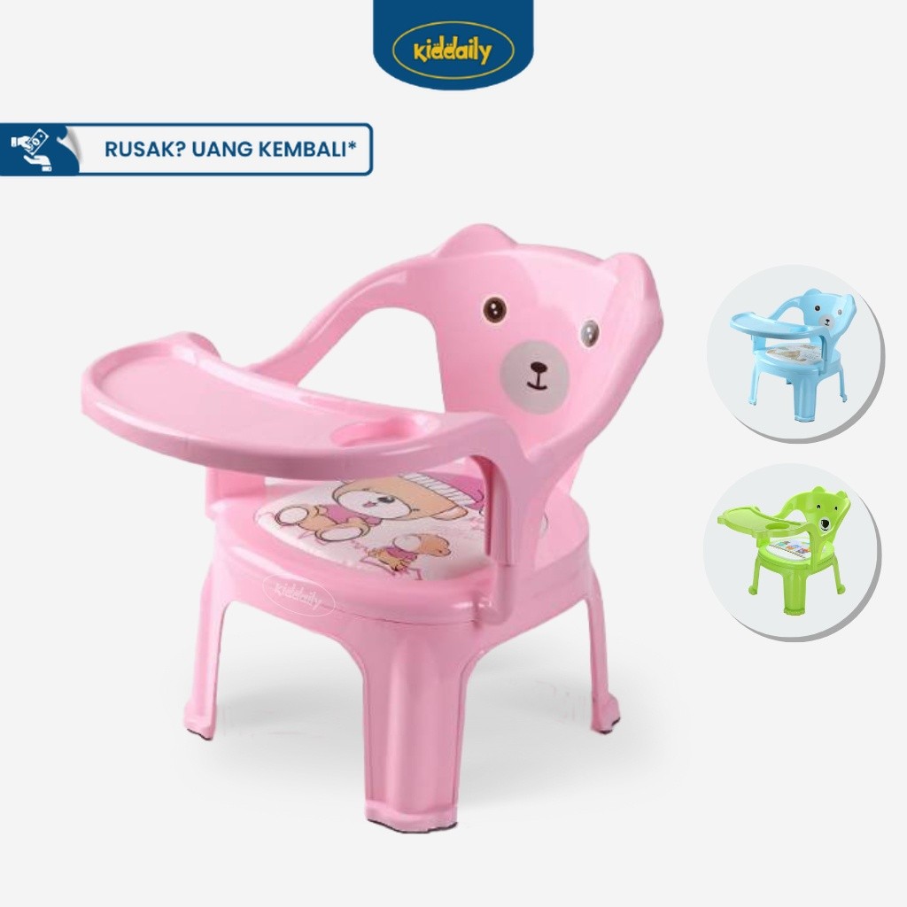 KIDDAILY Kursi Makan Bayi Baby Chair Kursi Bayi Kursi Makan Anak Kursi Anak