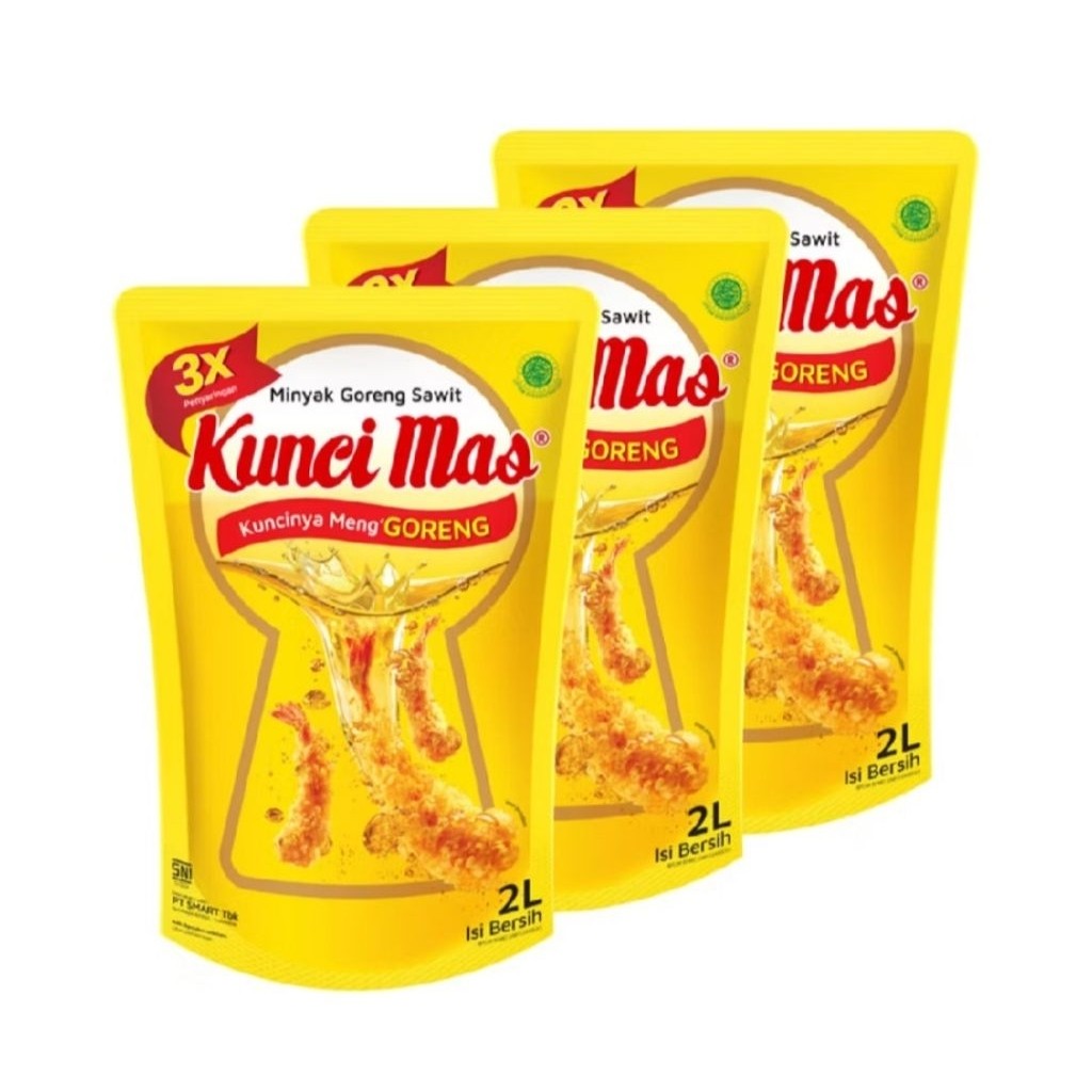 

Minyak goreng kunci mas 3x2L