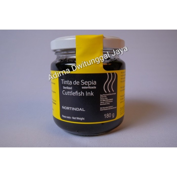 

Nortindal Cuttlefish Ink / Saus Tinta Cumi 180gr