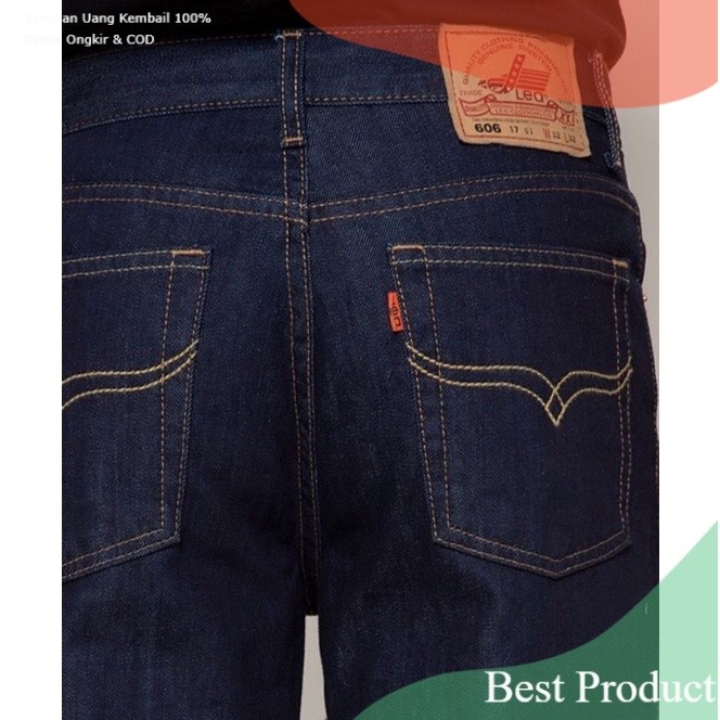 Celana Jeans Lea 606 Original Standar Pria/ bigsize BIgsize super jumbo