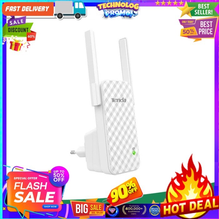 Tenda 300Mbps Wireless N300 Universal Range Extender - A9