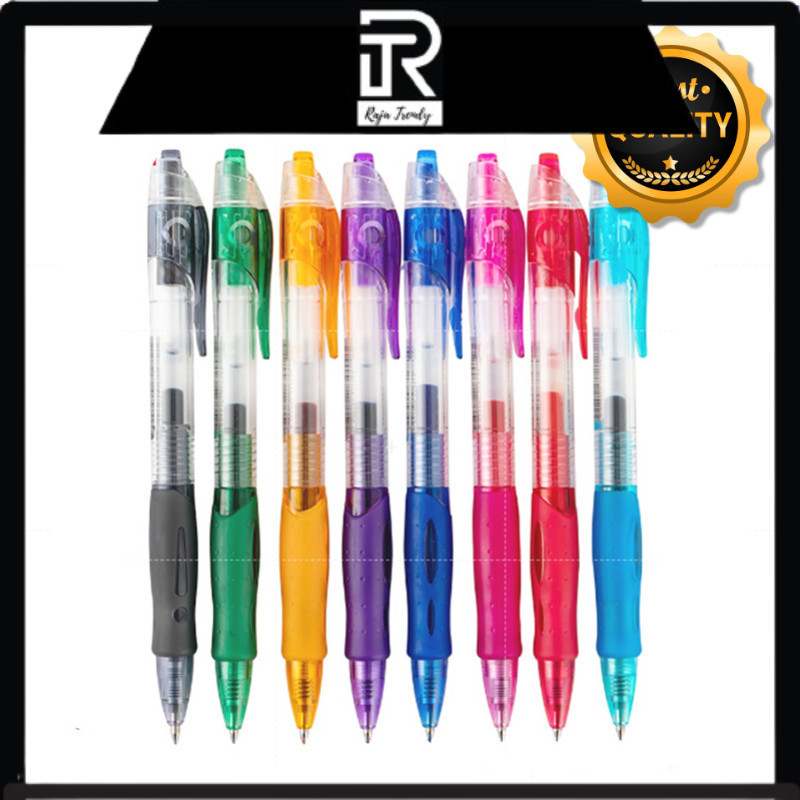 

M&G Pulpen Gel Retractable Anti Luntur Hasil Tulisan Rapi Gel Pen Tersedia 8 Warna 0.7 mm 0.5 mm Cocok untuk Sekolah dan Kantor Bolpoint Comfort Rubber Grip