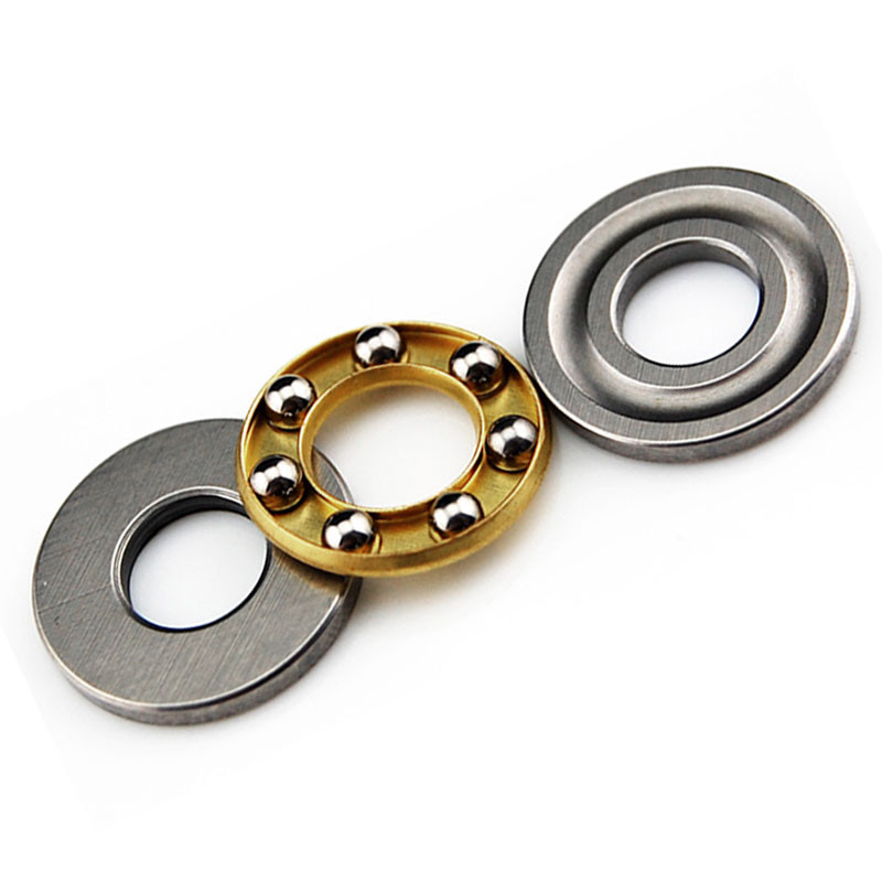 10PCS  Axial Ball Thrust Bearing 3-Parts F2-6M F3-8M F5-10M F6-12M F8-16M F10-18M F12-21M F12-23M Mi