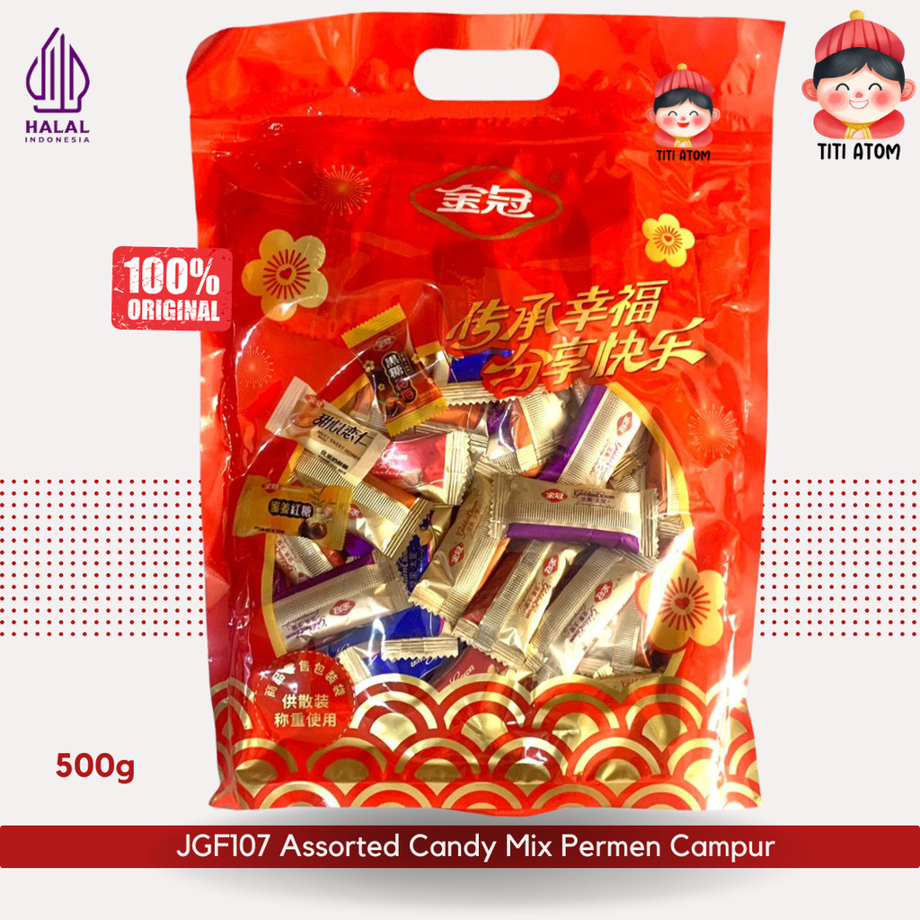 

PERMEN IMLEK SINCIA JGF107 Assorted Candy Mix Campur 500g