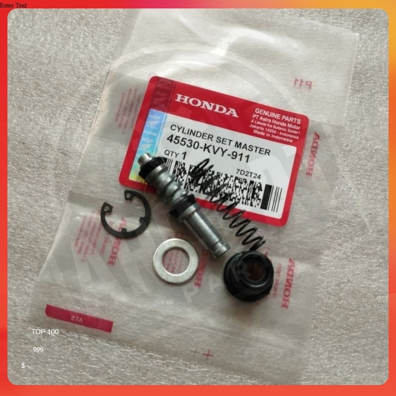 Seal Master Rem, Master Kit Beat, Beat Fi, Beat Esp, Vario 125, Blade & Revo Absolute