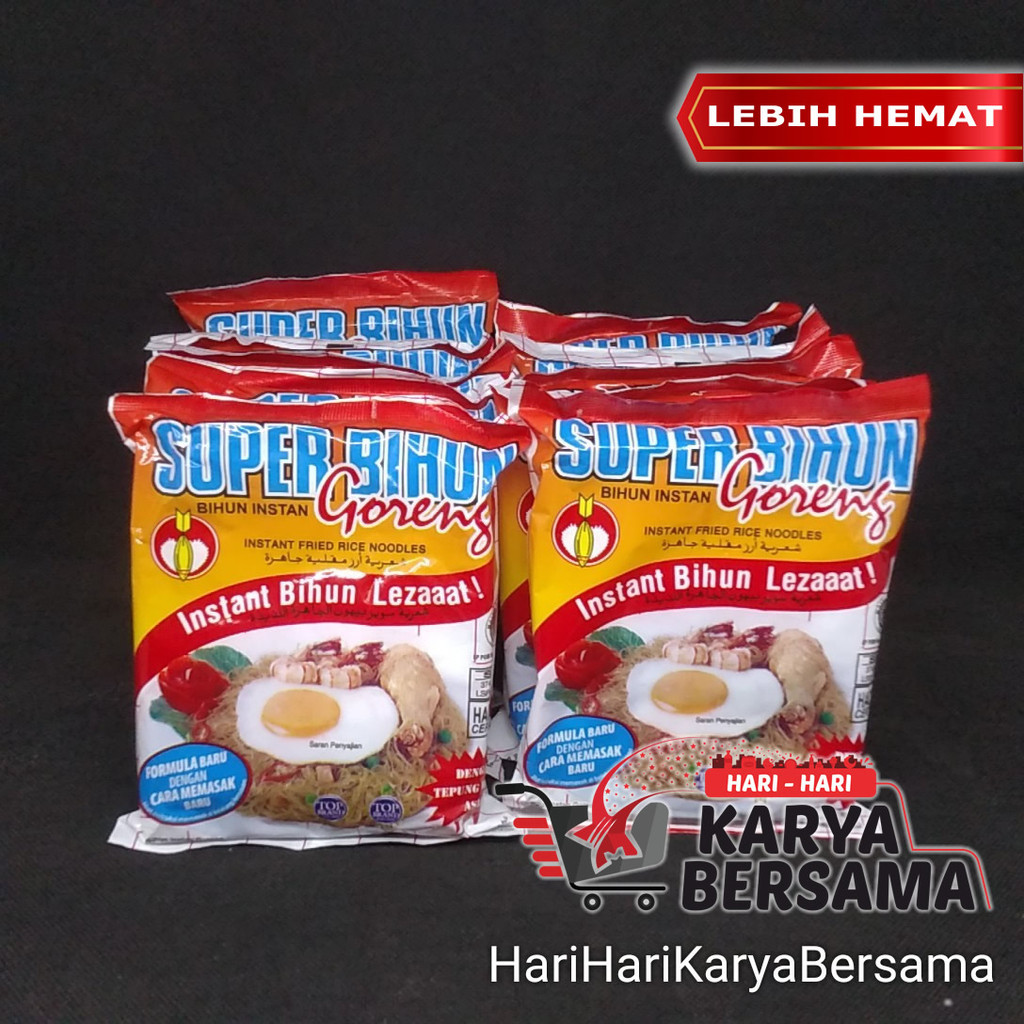 

SUPER BIHUN MIE INSTANT GORENG PACK 10'S X 65GR