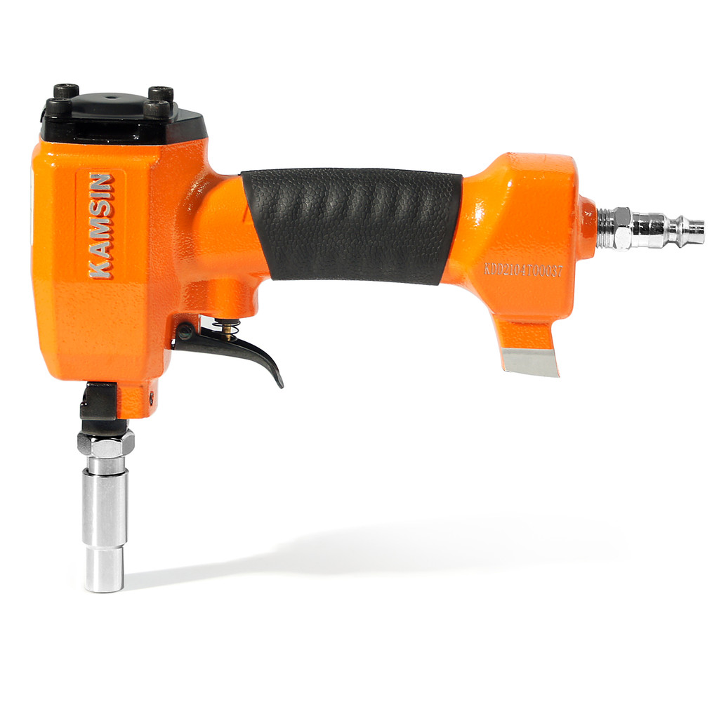 

KAMSIN Pneumatic Decorative Pin Nailer with Loading Board, Finish Upholstery Tacks Stapler for Furniture