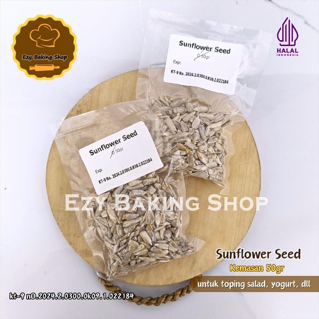 

Sunflower Seed 50gr Biji Bunga Matahari / Kuaci Kupas