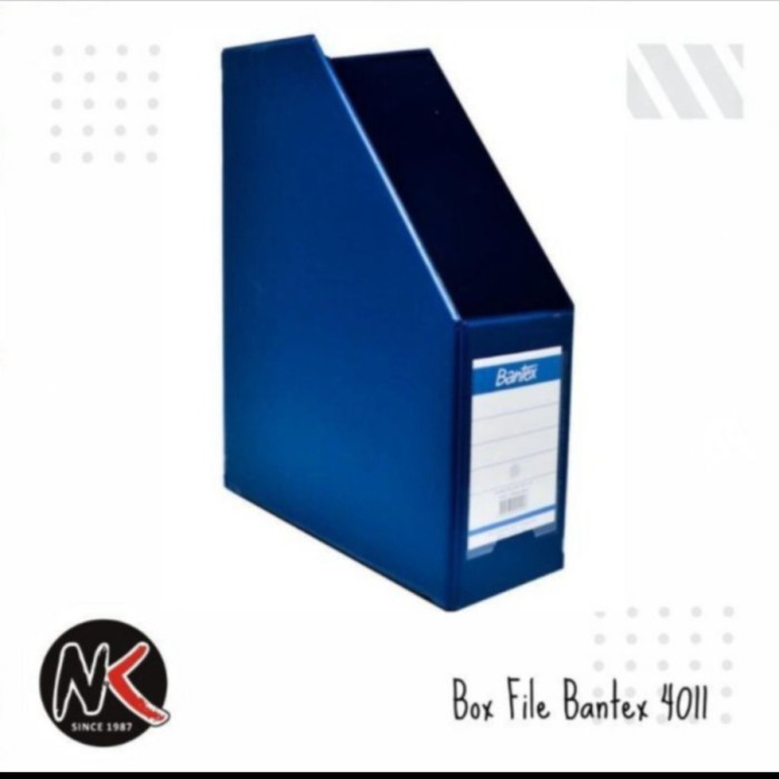 

Box File Bantex 4011 - Biru/Box File Organizer/Box Penyimpanan File/Tempat Penyimpanan File