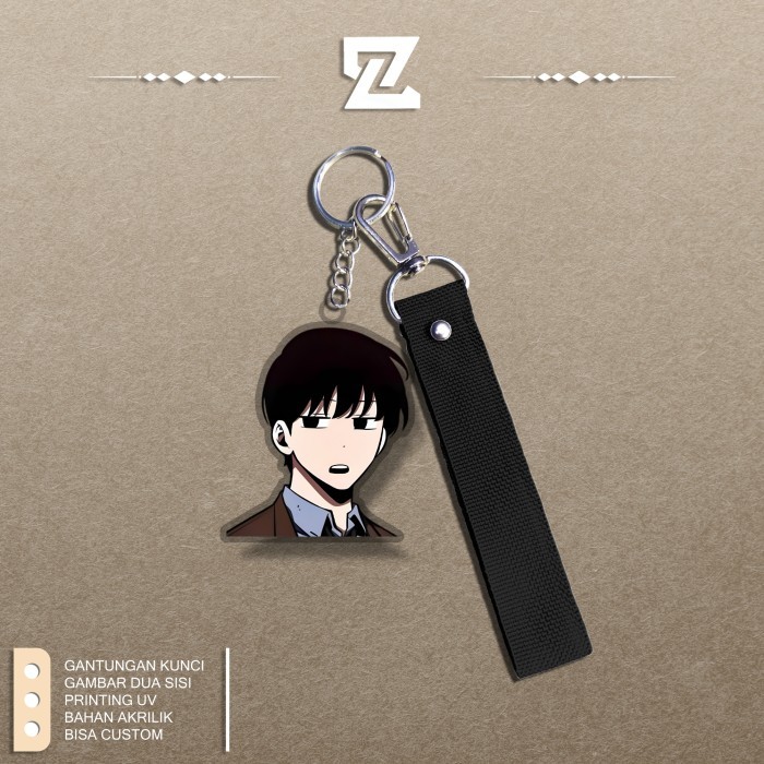Kim Dokja Keychain Omniscient Reader Viewpoint Gantungan Kunci Manhwa aksesoris souvenir gifgt ganci