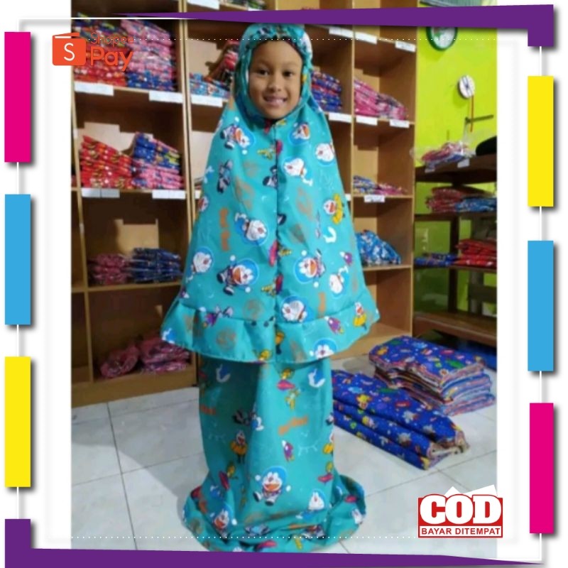 [PREMIUM ORIGINAL] Mukenah anak 3-5 tahun / mukenah anak karakter / mukenah anak polos / mukenah ana