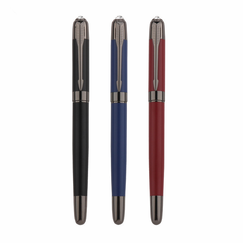 

Luxury Quality 7032 Black Blue Red Colour Student School Supplies Stationery Office Fountain Pen New