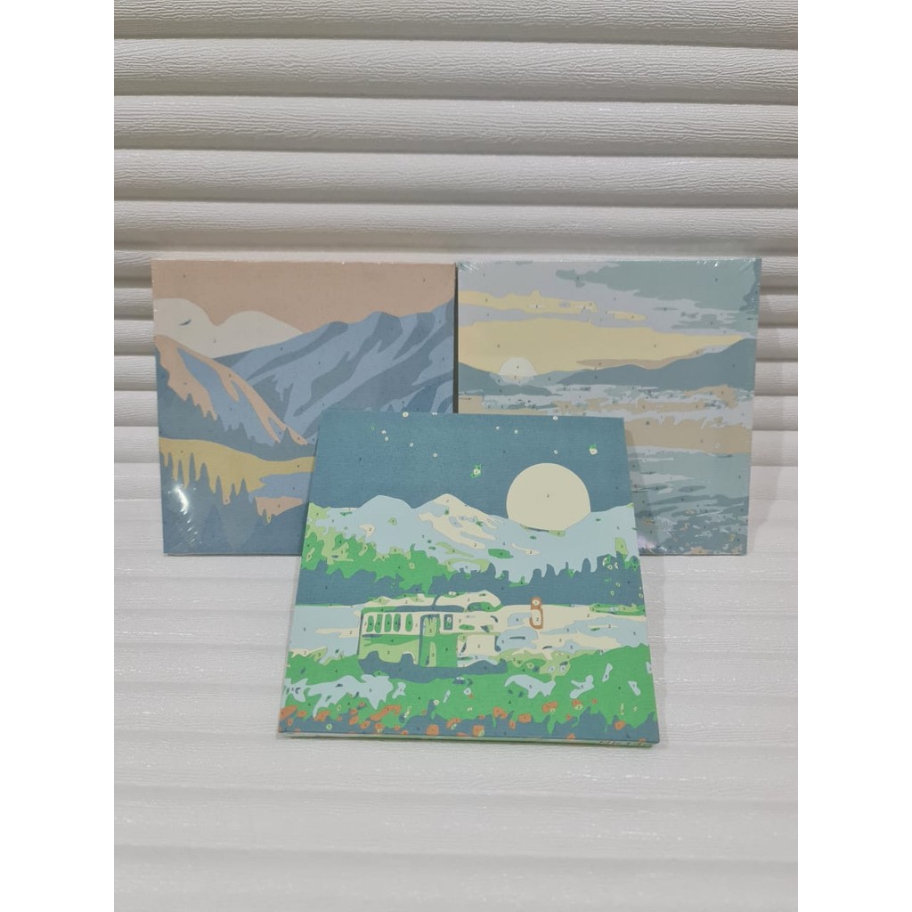 

*DUNIA PESTA* KANVAS LUKIS / PAINT BY NUMBER 20X20 / LUKISAN DIY SET / LUKISAN AESTHETIC