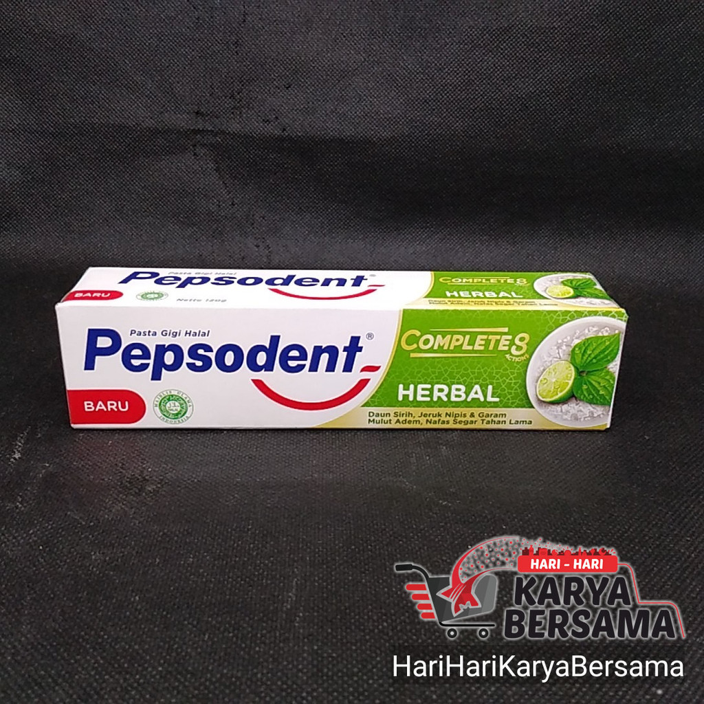 PASTA GIGI ODOL PEPSODENT HERBAL 120GR