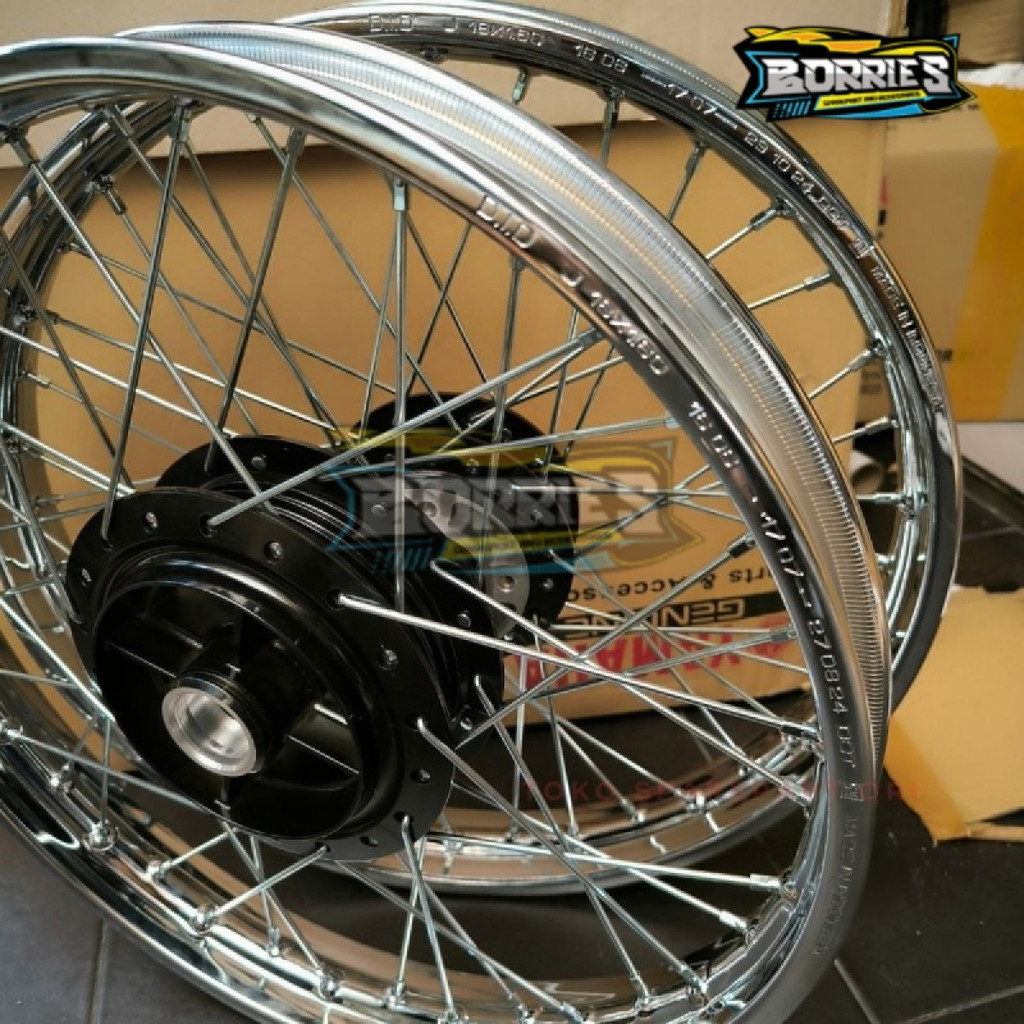 velg set wheel set velg set tromol rxking rx king original yamaha velg did rxking rxk yt115 original