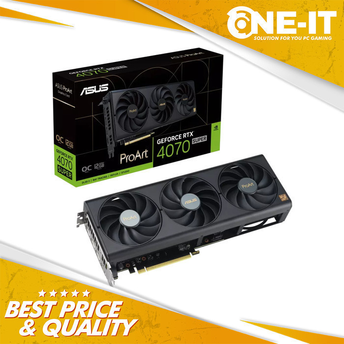 VGA ASUS ProArt GeForce RTX 4070 SUPER OC 12GB GDDR6X 12G